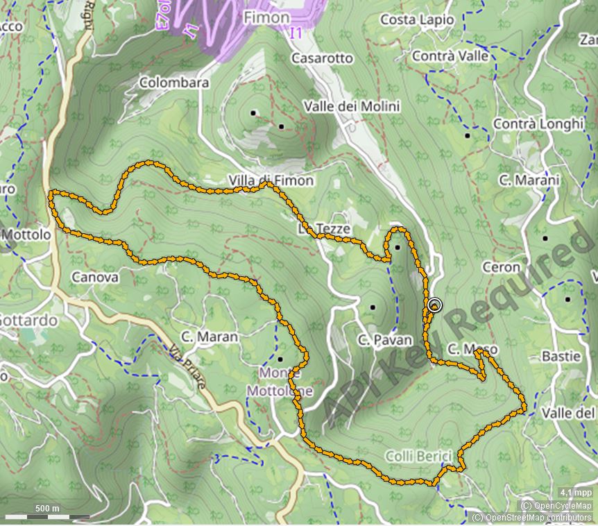 Esc.Berici-Molinetto-VillaDiFimon-Mottolone-Cuoli-Molinetto