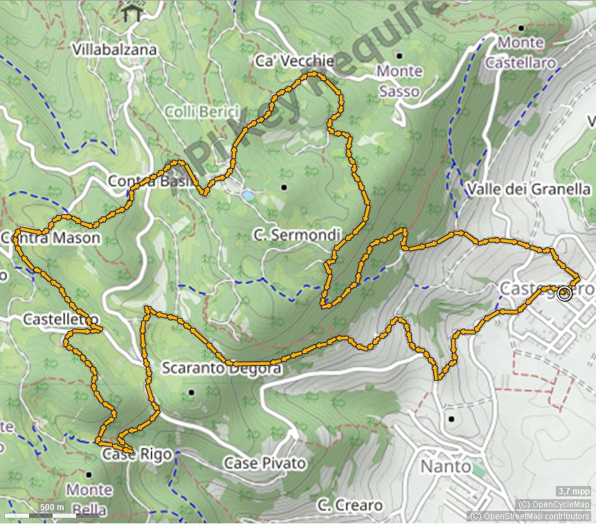 Esc.Berici-Castegnero-Trene-Sermondi