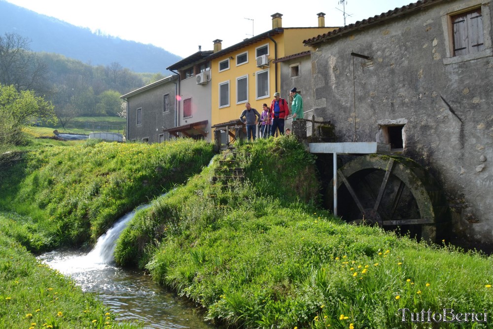 Val Liona, Mulino Dugo-Tessari, Monte Faeo, Monte Lupia, Casotti, Strenghe, Ghenzo, Brustolà, Casalin, mulino Delle Acque-Dalla Grana