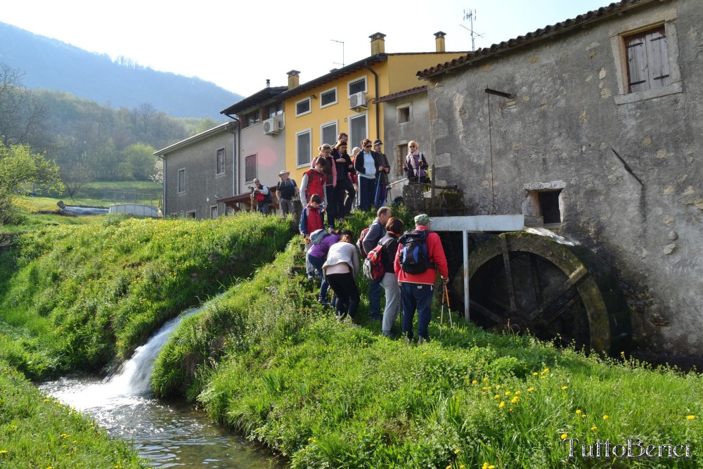 Val Liona, Mulino Dugo-Tessari, Monte Faeo, Monte Lupia, Casotti, Strenghe, Ghenzo, Brustolà, Casalin, mulino Delle Acque-Dalla Grana