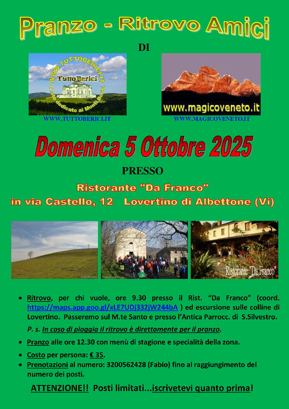 Pranzo.Ritrovo